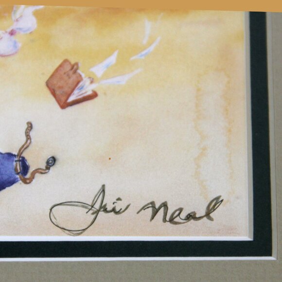 "Free at Last" Framed & Signed Lithograph by Jill Neal Celebration of Women - Picture 4 of 7